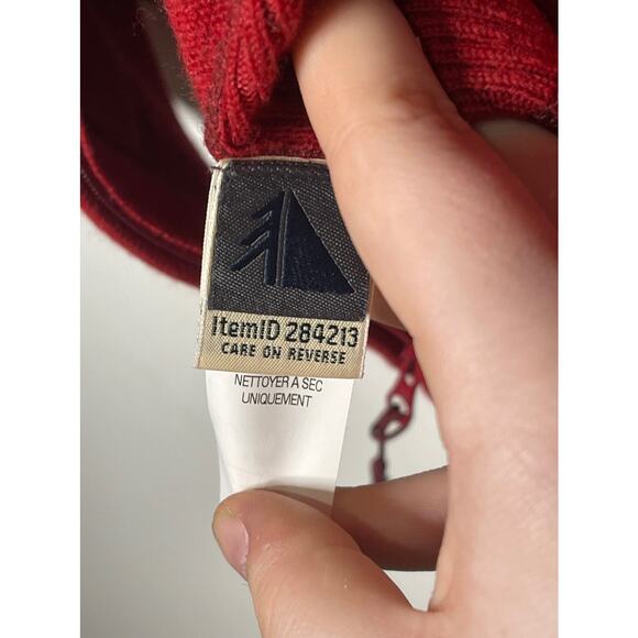 LL Bean Zip Front Hoodie Mens Size Large Long Sleeve Sweater Front Pockets - Picture 8 of 9